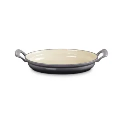 Le Creuset Modern Heritage ovale pan ø 28 cm gietijzer Flint
