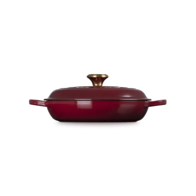 Le Creuset multifunctionele braadpan 2,2 liter ø 26 cm gietijzer Garnet