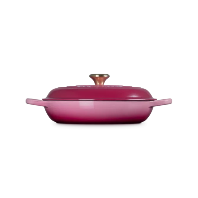 Le Creuset multifunctionele braadpan 3,2 liter ø 30 cm gietijzer Berry