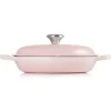 Le Creuset multifunctionele braadpan 2,2 liter ø 26 cm gietijzer Shell Pink