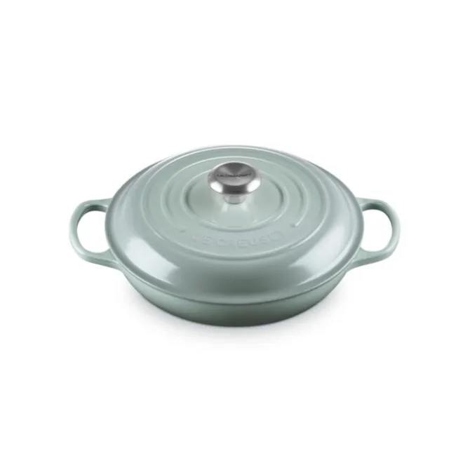 Le Creuset multifunctionele braadpan 2,2 liter ø 26 cm gietijzer Sea Salt