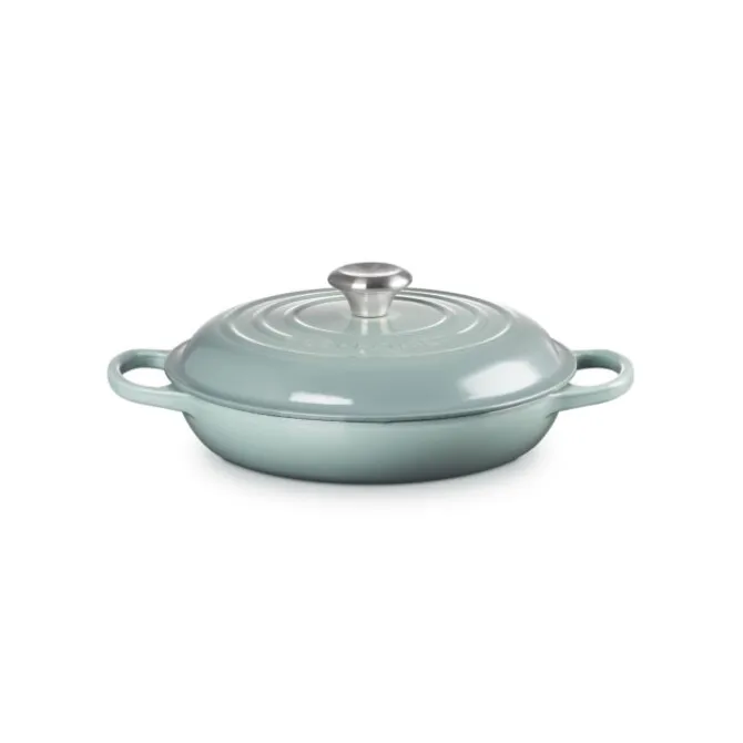 Le Creuset multifunctionele braadpan 2,2 liter ø 26 cm gietijzer Sea Salt