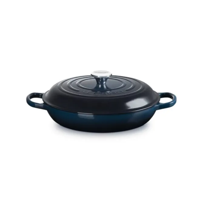 Le Creuset multifunctionele braadpan 3,2 liter ø 30 cm gietijzer Nuit
