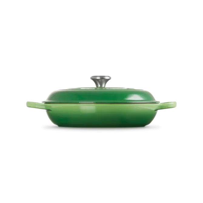 Le Creuset multifunctionele braadpan 3,2 liter ø 30 cm gietijzer bamboo