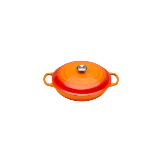 Le Creuset multifunctionele braadpan 2,2 liter ø 26 cm gietijzer vulcanique