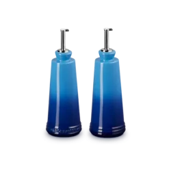 Le Creuset olie- en azijnset 300 ml aardewerk Azure