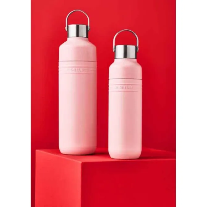 Le Creuset On The Go drinkfles 500 ml rvs Shell Pink
