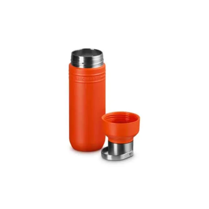 Le Creuset On The Go drinkfles 500 ml rvs vulcanique