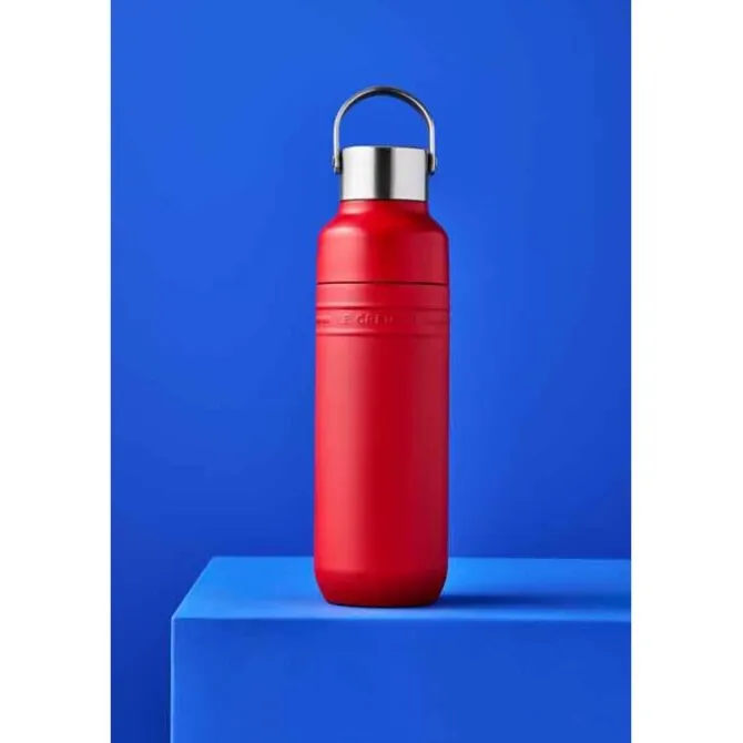 Le Creuset On The Go drinkfles 500 ml rvs kersrood