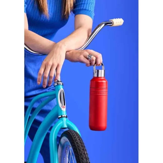 Le Creuset On The Go drinkfles 500 ml rvs kersrood