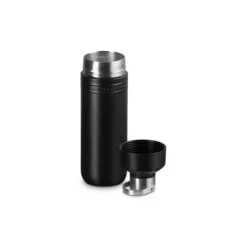 Le Creuset On The Go drinkfles 1 liter rvs mat zwart