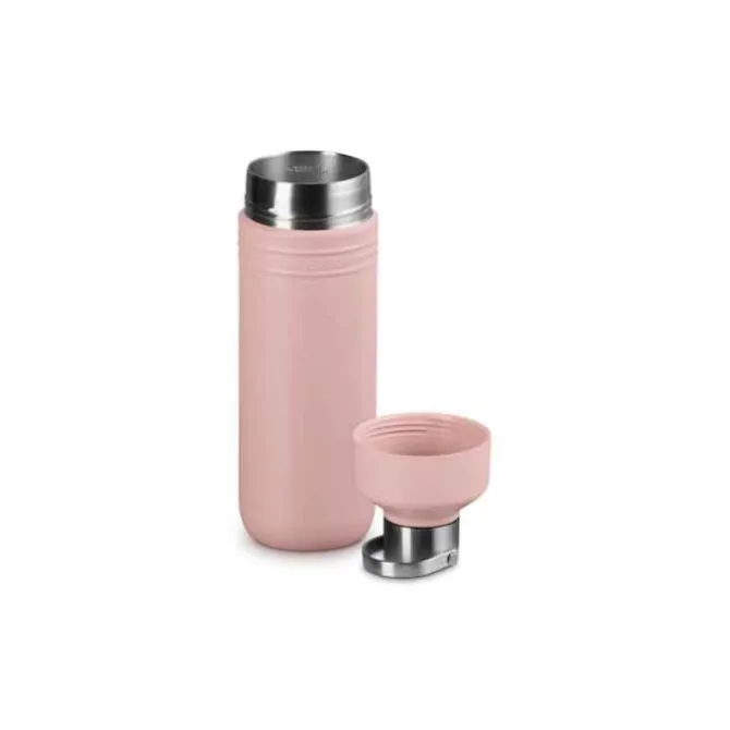 Le Creuset On The Go drinkfles 1 liter rvs Shell Pink