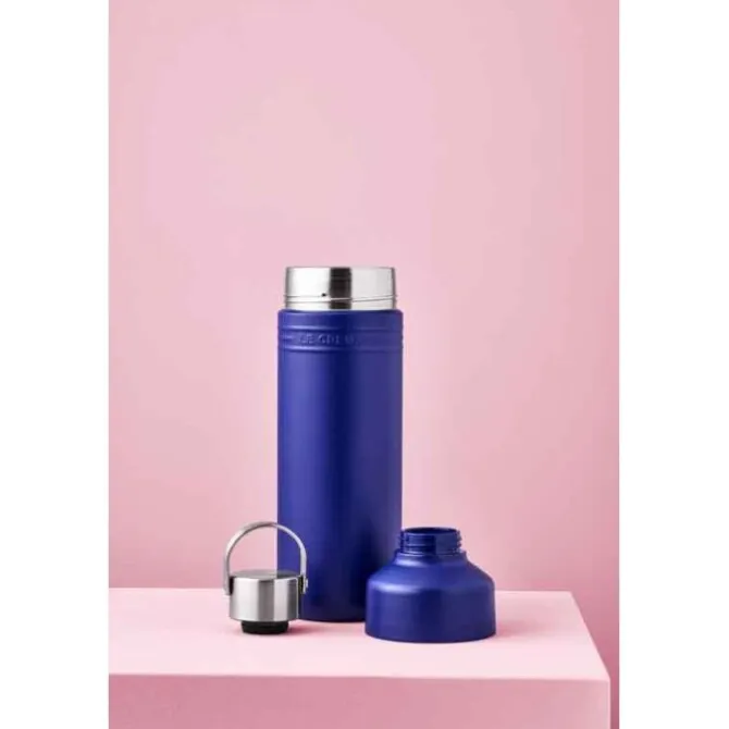 Le Creuset On The Go drinkfles 500 ml rvs Azure