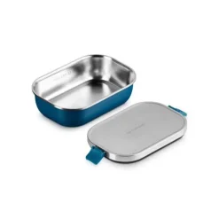 Le Creuset On The Go lunchbox 900 ml rvs Deep Teal