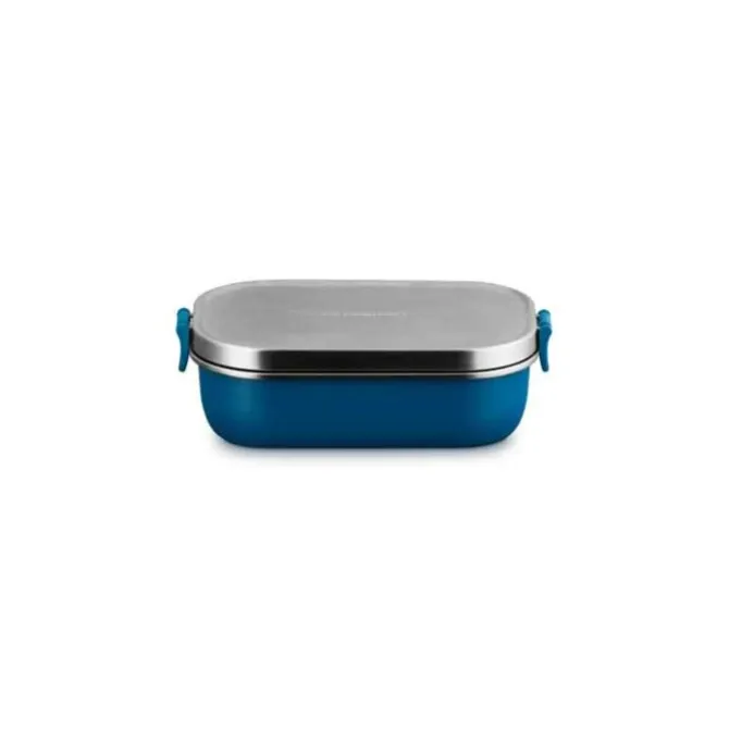 Le Creuset On The Go lunchbox 900 ml rvs Deep Teal