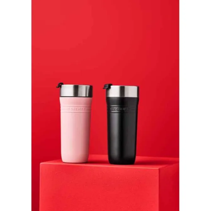 Le Creuset On The Go thermosbeker 350 ml rvs Shell Pink
