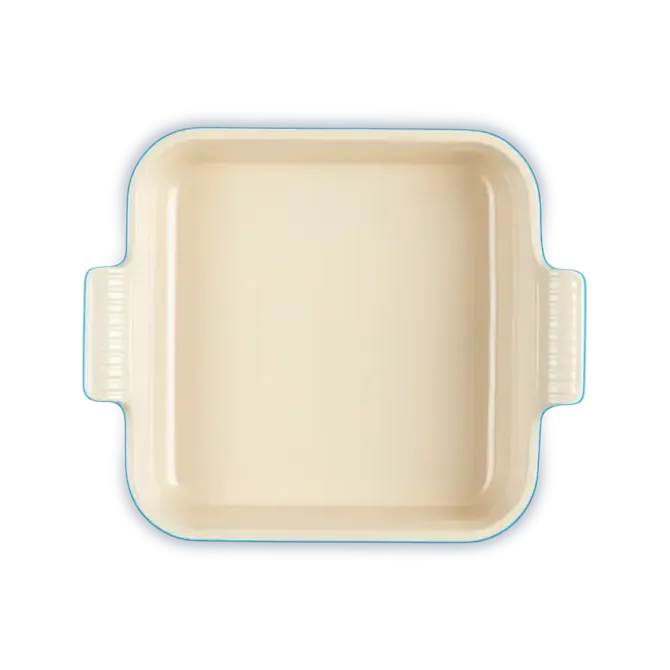 Le Creuset ovenschaal vierkant 23 cm aardewerk Azure