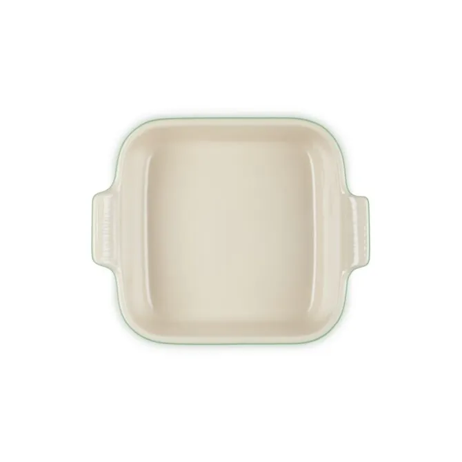 Le Creuset ovenschaal vierkant 23 cm aardewerk Bamboo