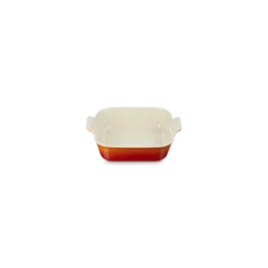 Le Creuset ovenschaal vierkant 23 cm aardewerk vulcanique