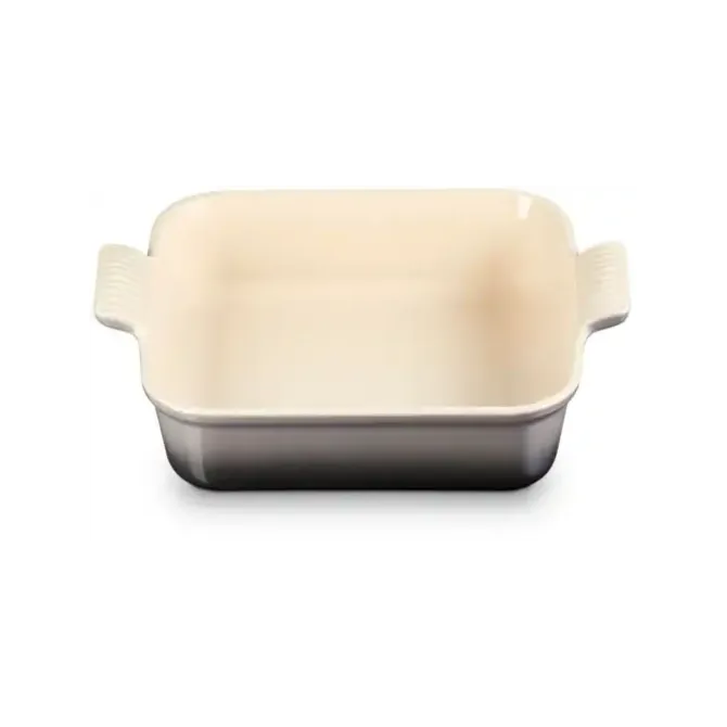 Le Creuset ovenschaal vierkant 23 cm aardewerk Flint
