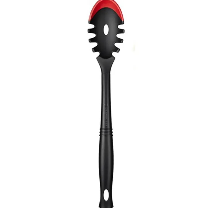 Le Creuset pastalepel 33,5 cm silicone kersrood