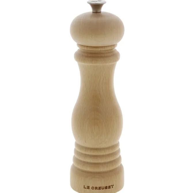 Le Creuset pepermolen 21 cm beukenhout bruin