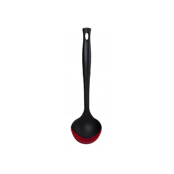 Le Creuset pollepel 31,5 cm silicone kersrood
