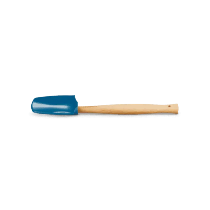Le Creuset Premium grote lepelspatel 28 cm silicone Deep Teal