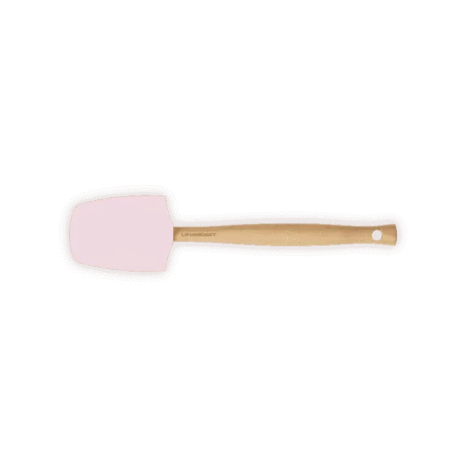 Le Creuset Premium grote lepelspatel 28 cm silicone Shell Pink
