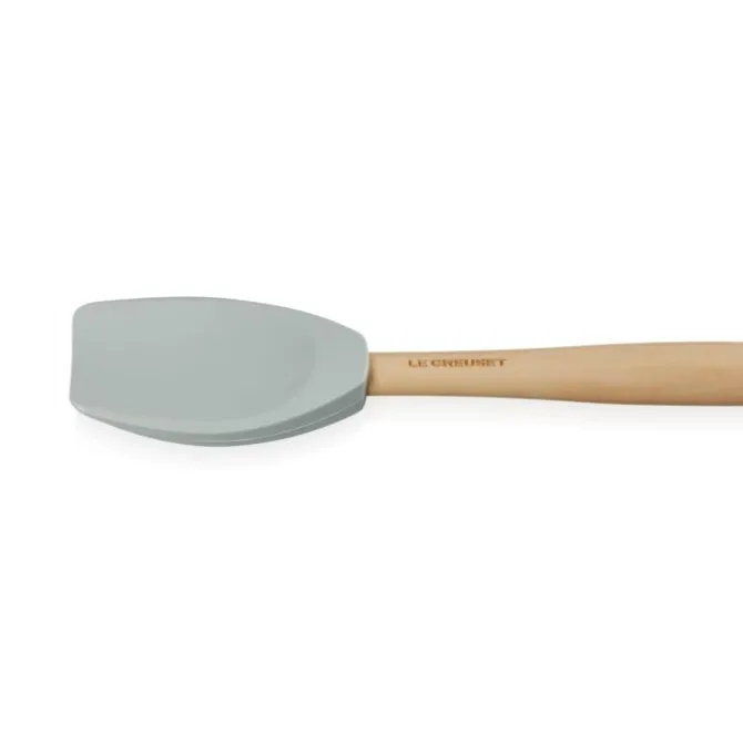 Le Creuset Premium grote lepelspatel 28 cm silicone Sea Salt