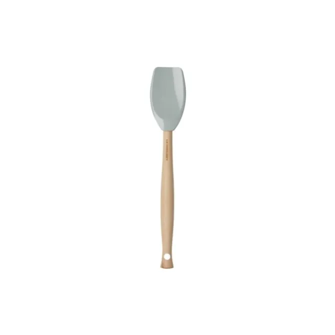 Le Creuset Premium grote lepelspatel 28 cm silicone Sea Salt