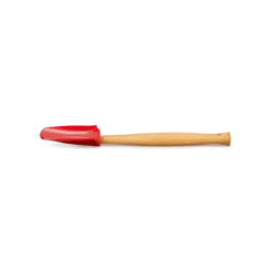 Le Creuset Premium grote lepelspatel 28 cm silicone kersrood