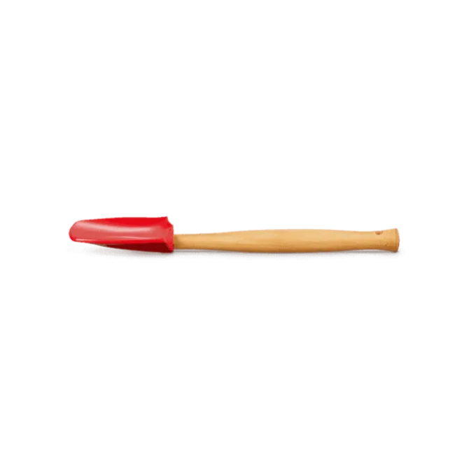 Le Creuset Premium grote lepelspatel 28 cm silicone kersrood