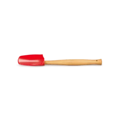 Le Creuset Premium grote lepelspatel 28 cm silicone kersrood