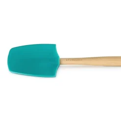 Le Creuset Premium grote lepelspatel 28 cm silicone Bleu Riviera