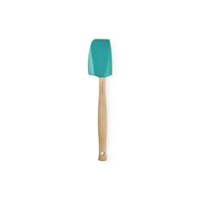 Le Creuset Premium Medium spatel 28 cm silicone Bleu Riviera