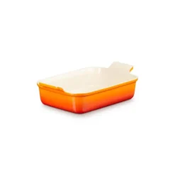 Le Creuset rechthoekige ovenschaal 26 x 19 cm aardewerk vulcanique