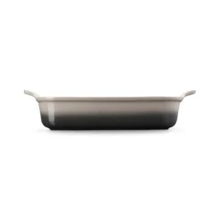 Le Creuset rechthoekige ovenschaal 32 x 24 cm aardewerk Flint