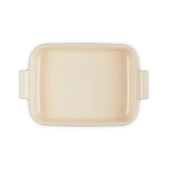 Le Creuset rechthoekige ovenschaal 32 x 24 cm aardewerk Flint