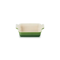 Le Creuset rechthoekige ovenschaal 19 x 14 cm aardewerk bamboo