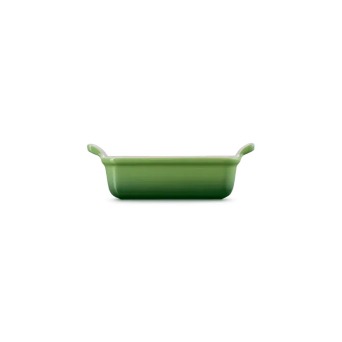 Le Creuset rechthoekige ovenschaal 19 x 14 cm aardewerk bamboo