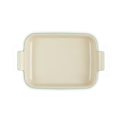 Le Creuset rechthoekige ovenschaal 32 x 24 cm aardewerk bamboo
