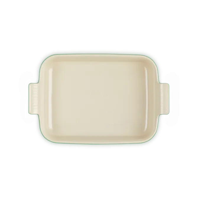 Le Creuset rechthoekige ovenschaal 32 x 24 cm aardewerk bamboo