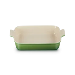 Le Creuset rechthoekige ovenschaal 32 x 24 cm aardewerk bamboo