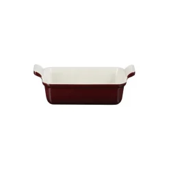 Le Creuset rechthoekige ovenschaal 19 x 14 cm aardewerk Azure