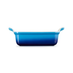 Le Creuset rechthoekige ovenschaal 19 x 14 cm aardewerk Azure