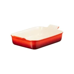 Le Creuset rechthoekige ovenschaal 32 x 24 cm aardewerk Deep Teal
