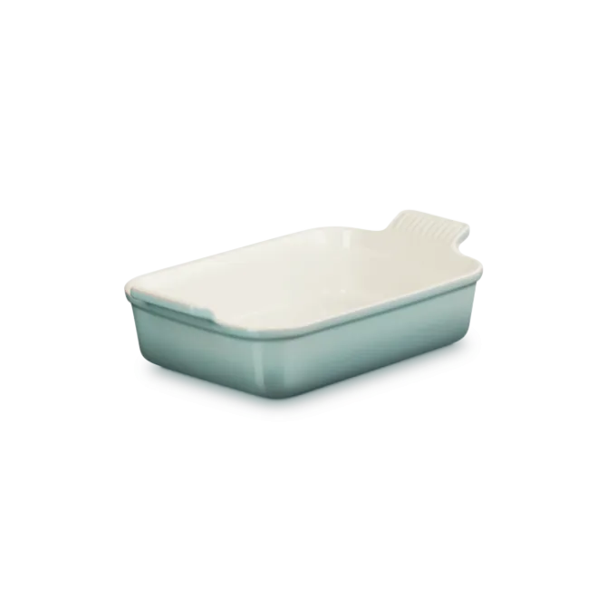 Le Creuset rechthoekige ovenschaal 26 x 19 cm aardewerk Sea Salt