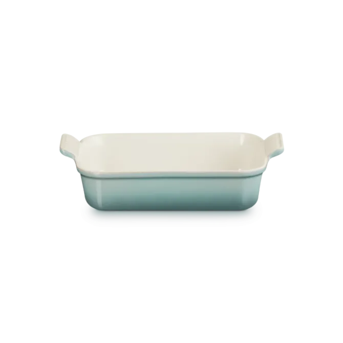 Le Creuset rechthoekige ovenschaal 26 x 19 cm aardewerk Sea Salt