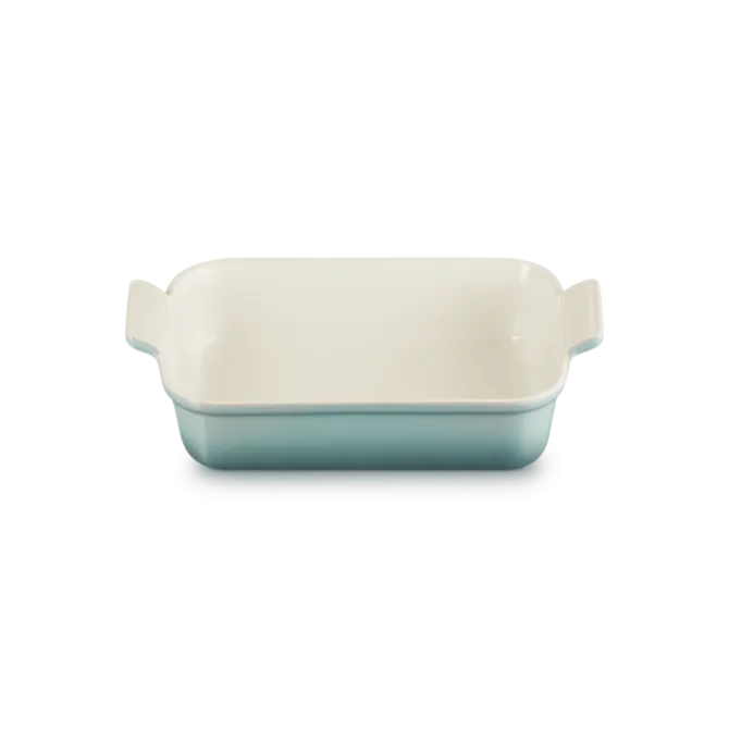 Le Creuset rechthoekige ovenschaal 26 x 19 cm aardewerk Sea Salt